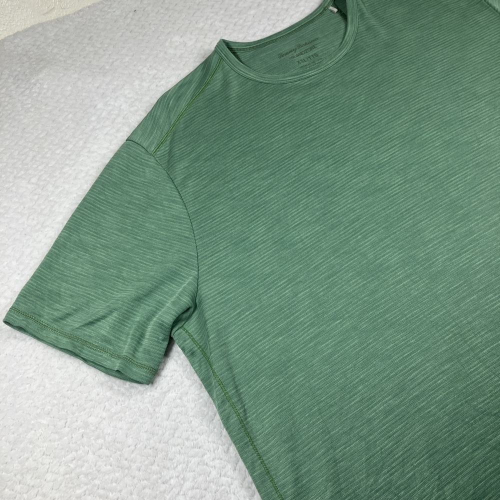 Tommy Bahama Shirt 2XL XXL Heather Islandzone Coolmax Modal Tencel Trail Mens - Picture 6 of 12